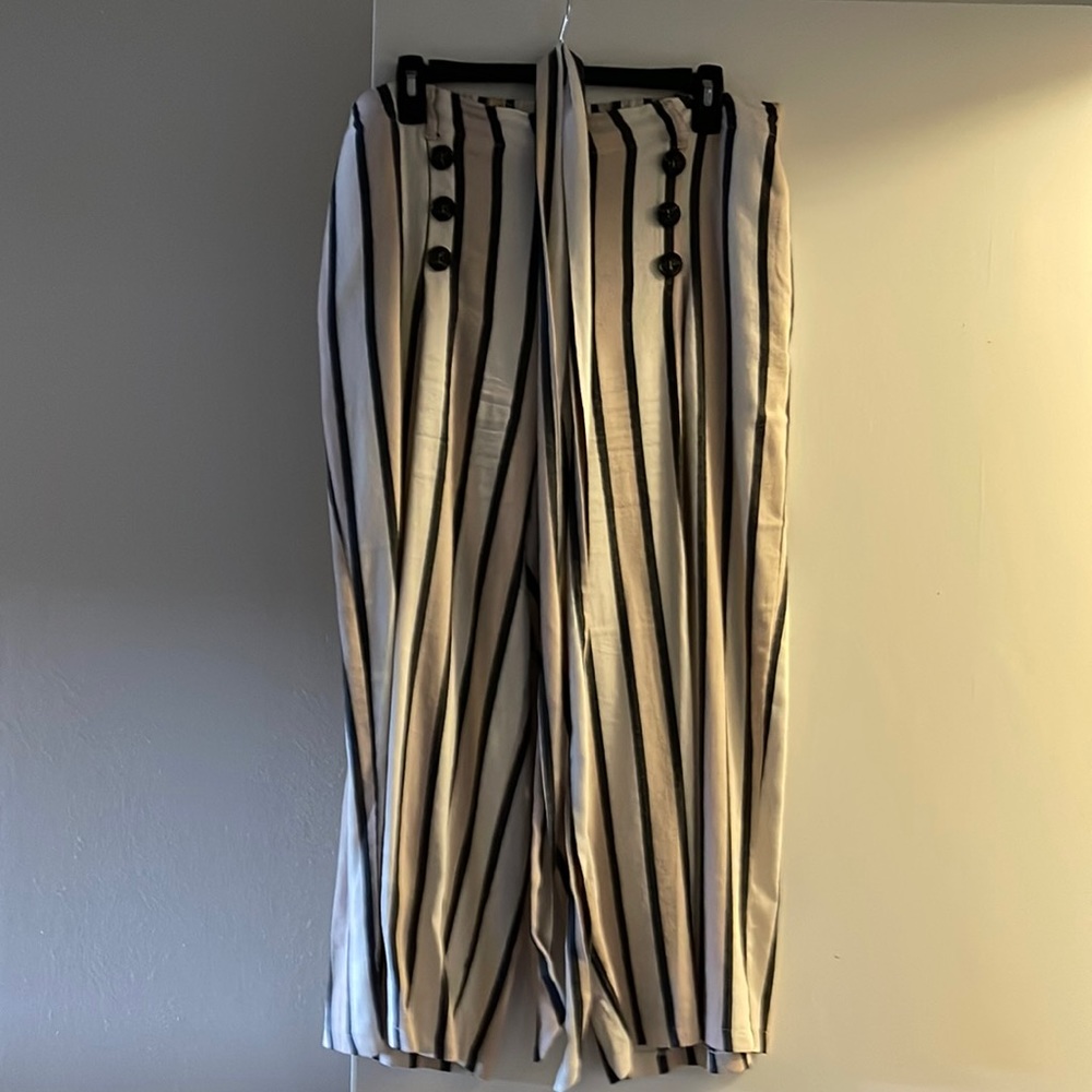 Beige by eci stripe pant